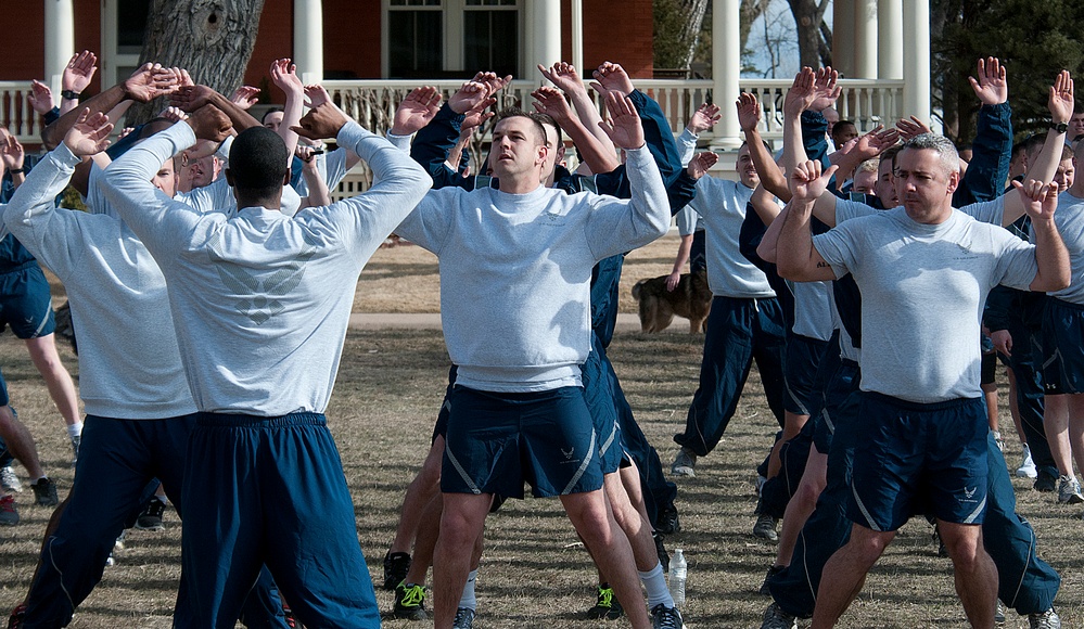 90th Security Forces Group command run