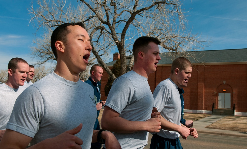 90th Security Forces Group command run