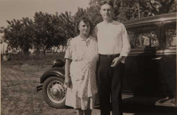 Emil Kapaun and his mother