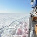 Coast Guard Cutter Mackinaw breaks ice