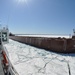 Coast Guard Cutter Mackinaw breaks ice