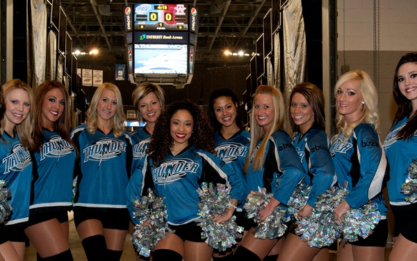 Tiger stripes, pom-poms