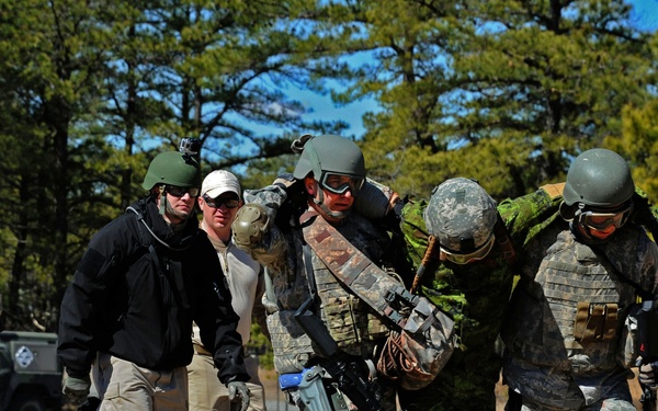 Marines assist Air Advisors, evac wounded
