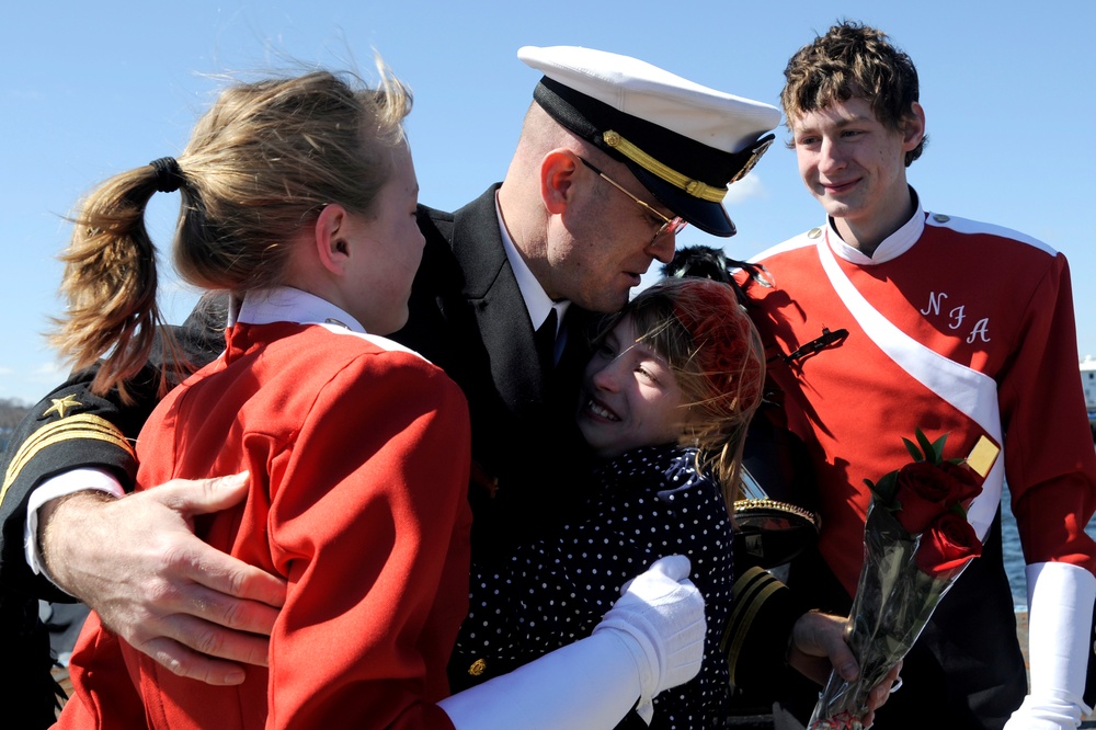 USS Alexandria returns from deployment