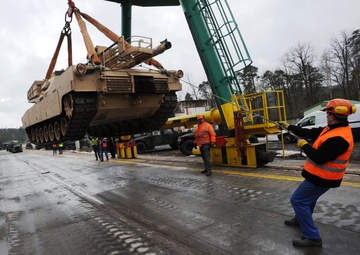 Loading the tanks