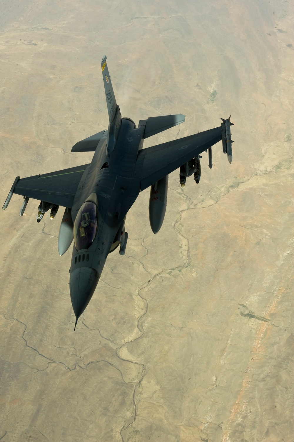 Refueling over Southwest Asia
