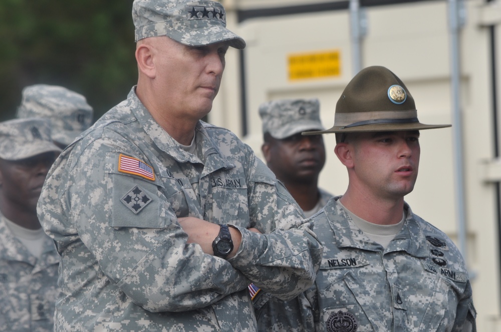 Chief of staff of the Army visits Fort Jackson