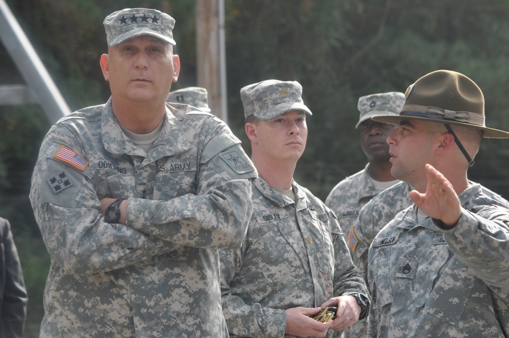 Chief of staff of the Army visits Fort Jackson