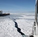 USCGC Hollyhock breaks ice