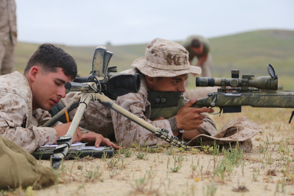 2/1 Marines hone sniper skills
