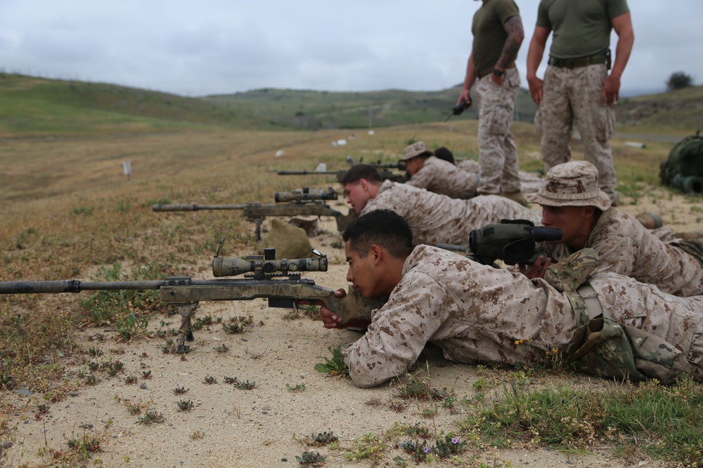 2/1 Marines hone sniper skills