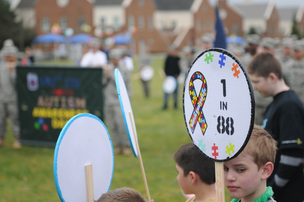 Autism walk brings out supportive families