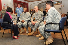 Schofield Barracks receives distinguished guest