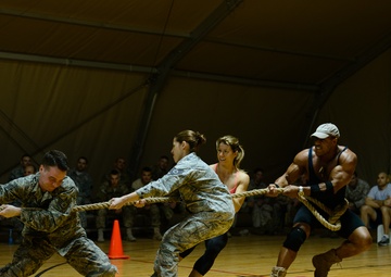 Billy Blanks, Gladiators challenge TCM troops