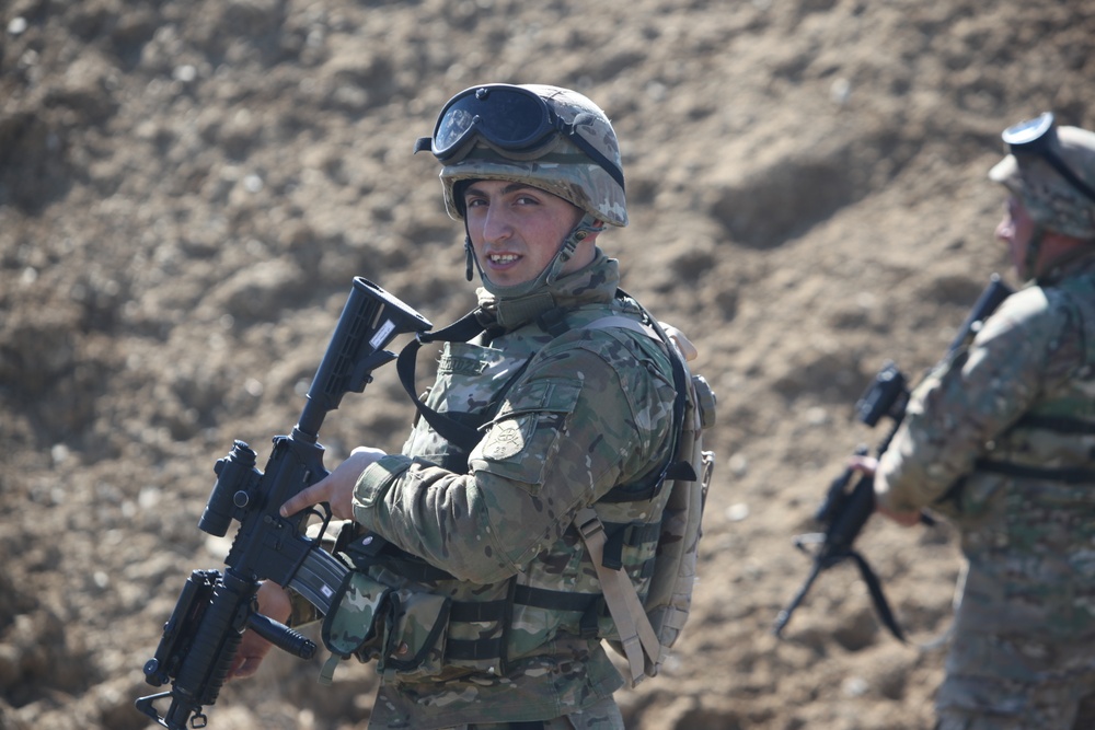 Live Fire Shoot at Vaziani Airfield, Republic of Georgia
