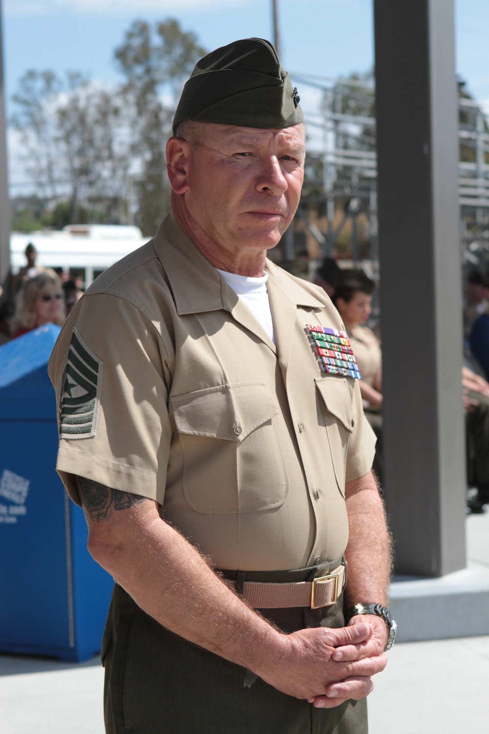 1st Marine Division receives new sergeant major
