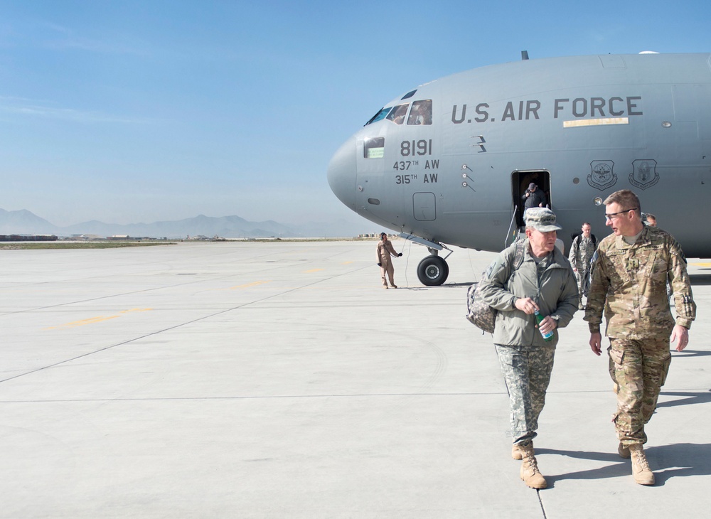 Chairman of Joint Chiefs of Staff visits Afghanistan