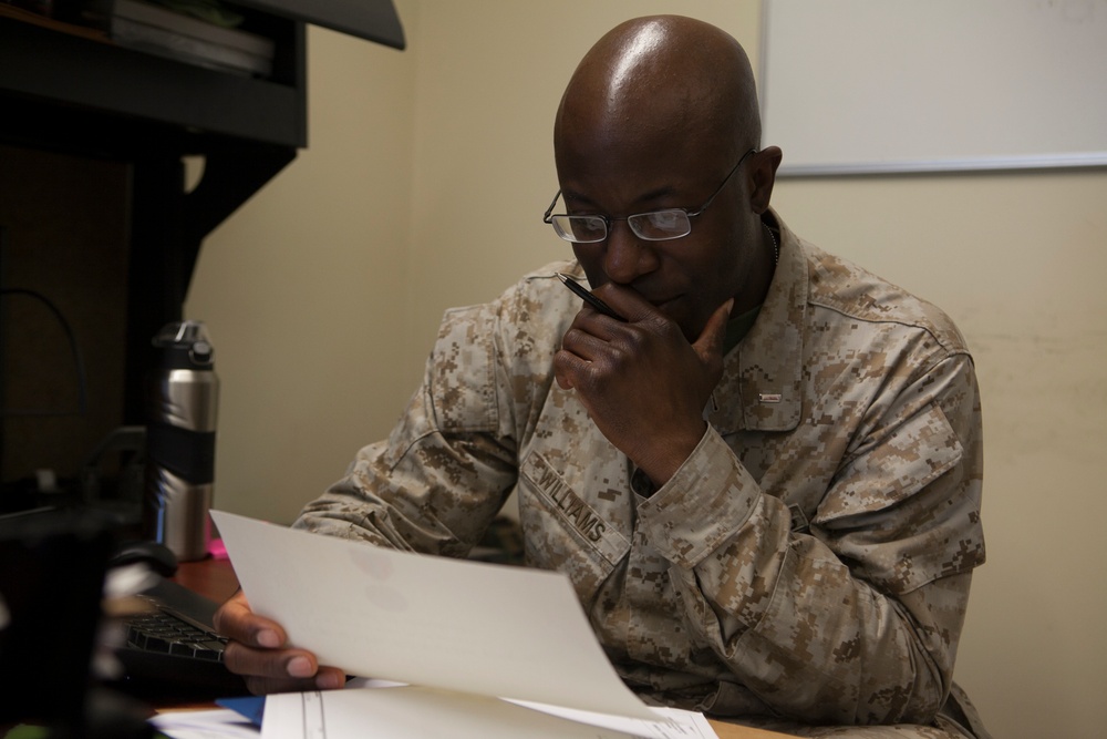 The circle of life - Marine's personal and professional life comes full circle on deployment