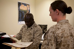 U.S. Marine from Ghana teaches leadership principles to Ghanaian sailors