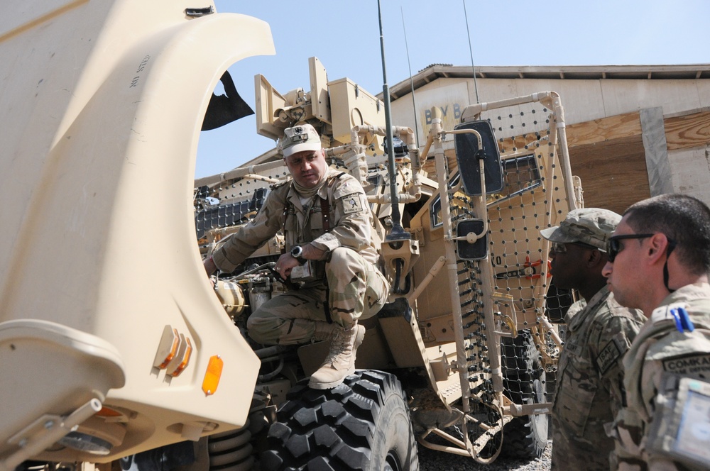 Coalition forces maintain readiness in Afghanistan through partnered training