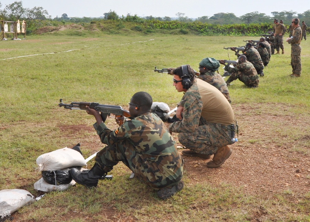 Ugandan forces train with US Marines for Somalia mission