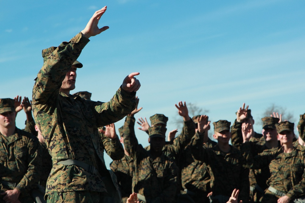 Marine Heavy Helicopter Squadron 465 Squadron Hike