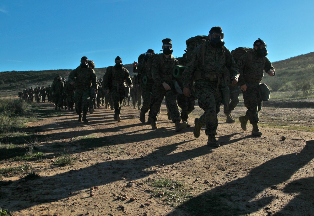 Marine Heavy Helicopter Squadron 465 Squadron Hike