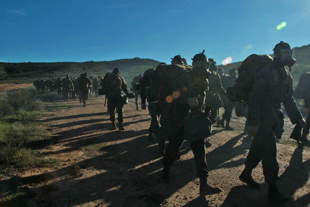 Marine Heavy Helicopter Squadron 465 Squadron Hike