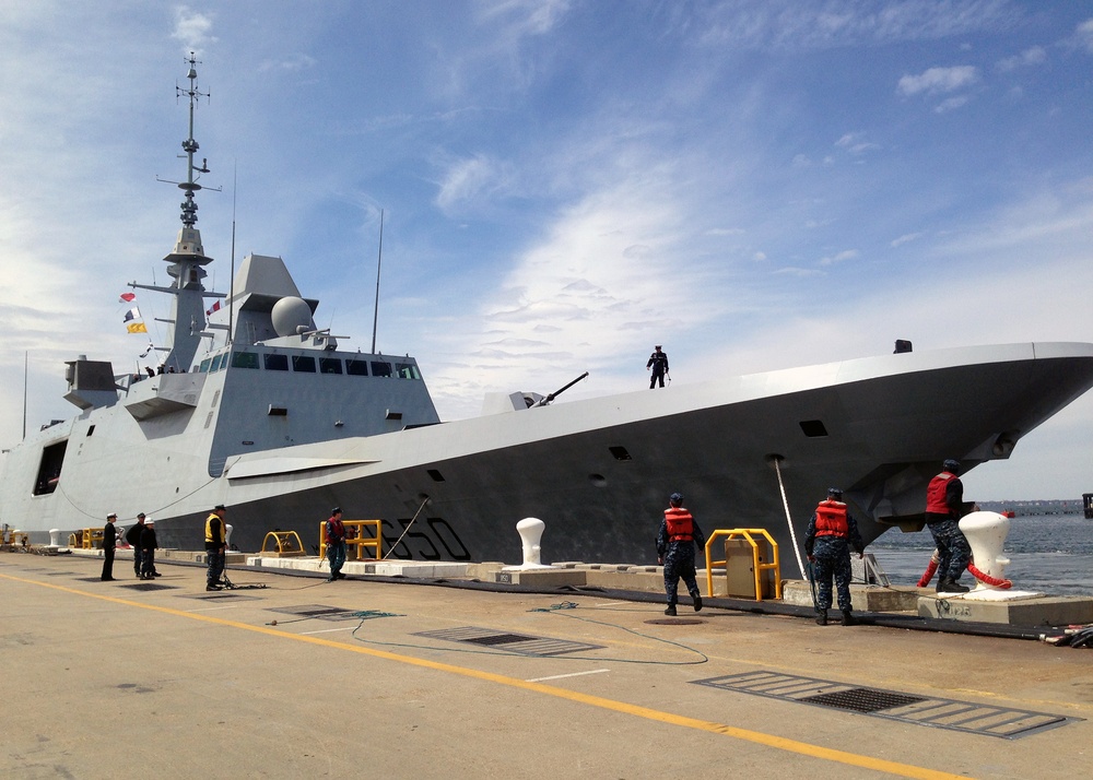 DVIDS - Images - French navy frigate Aquitaine