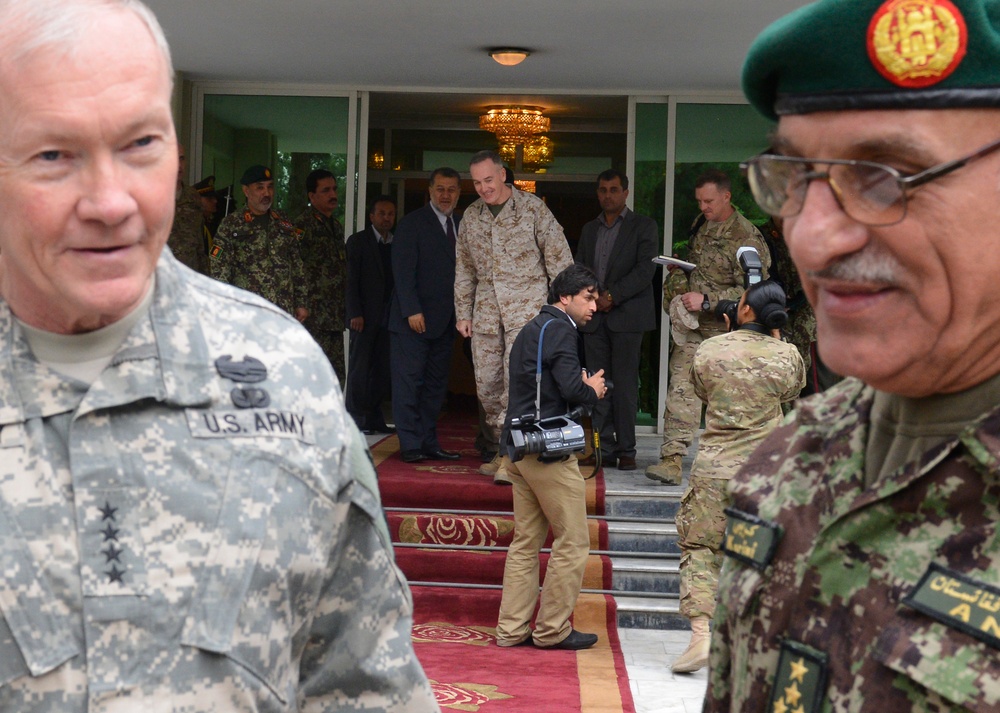 Dempsey in Afghanistan