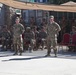 Alpha Company, 426th BSB change of command ceremony