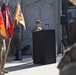 Alpha Company, 426th BSB change of command ceremony