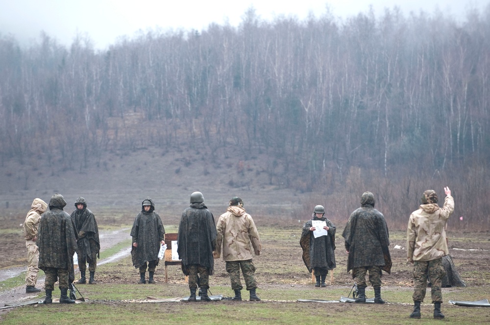 NATO HQ Sarajevo leadership visits Pazaric AFBiH firing range