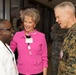 Amos visits San Antonio