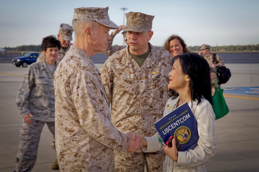 Change of command in Tampa