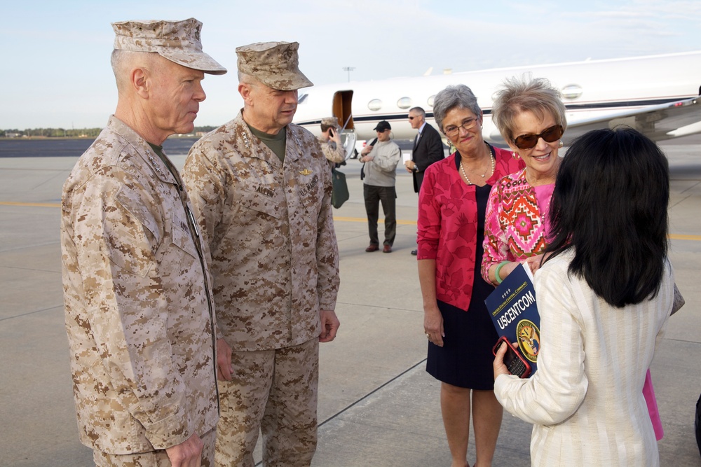 Change of command in Tampa