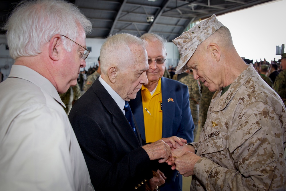 Change of command in Tampa