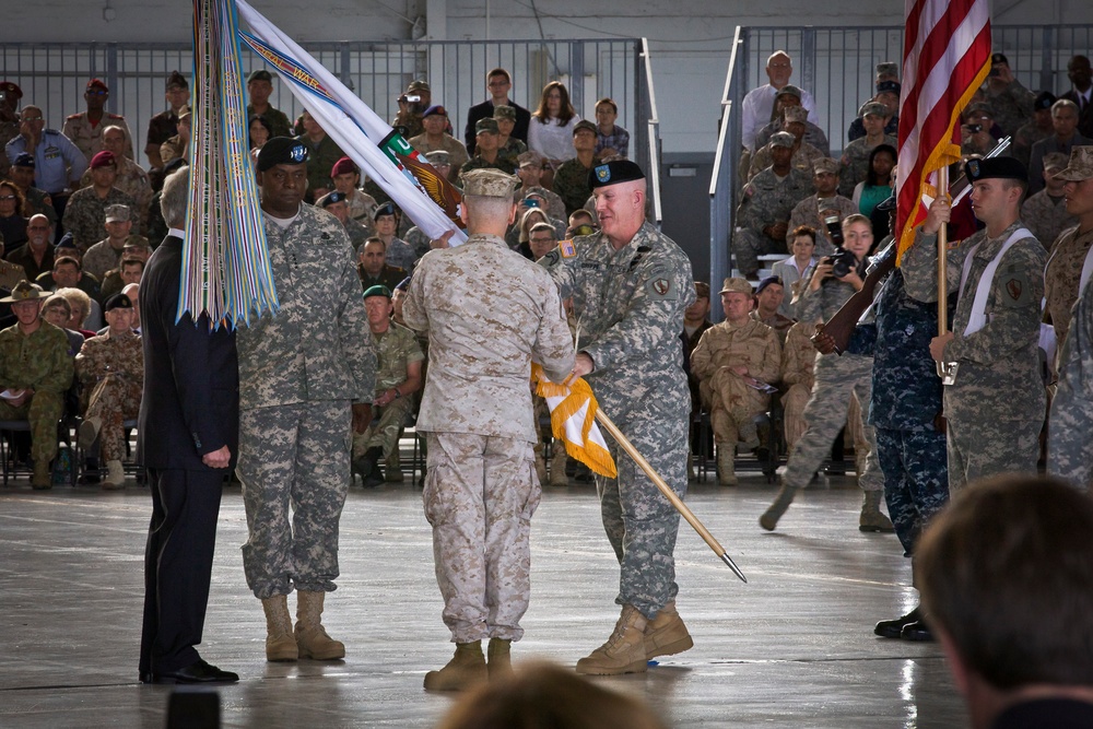 Change of command in Tampa