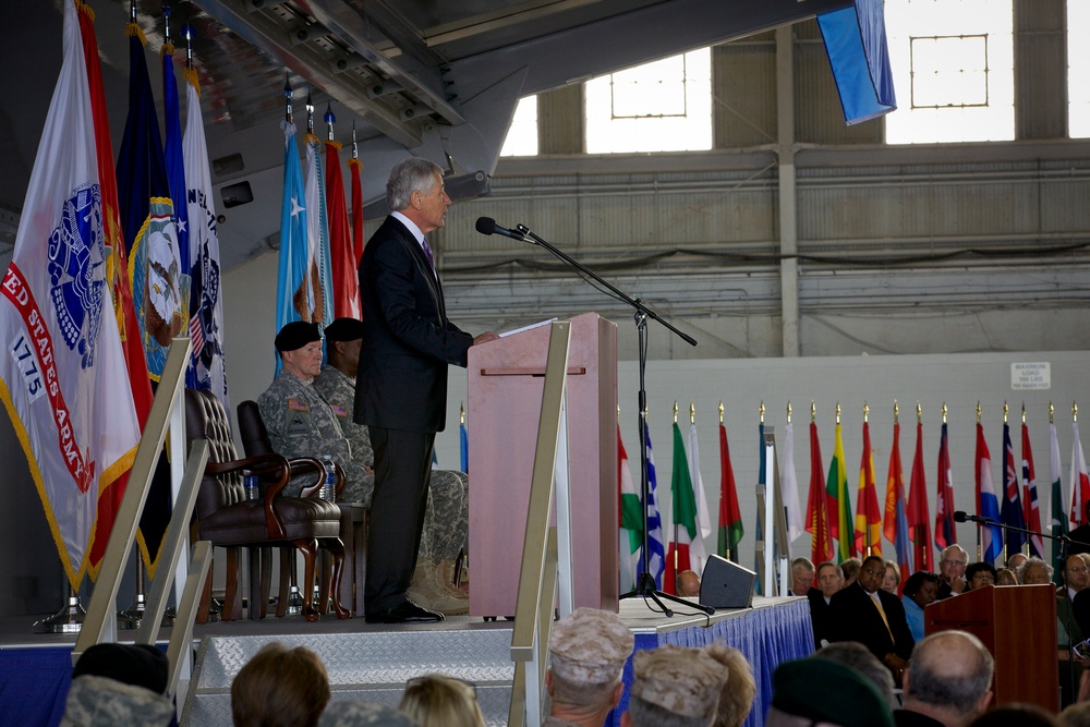 Change of command in Tampa