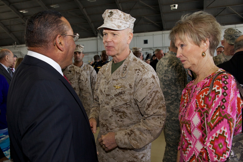 Change of command in Tampa