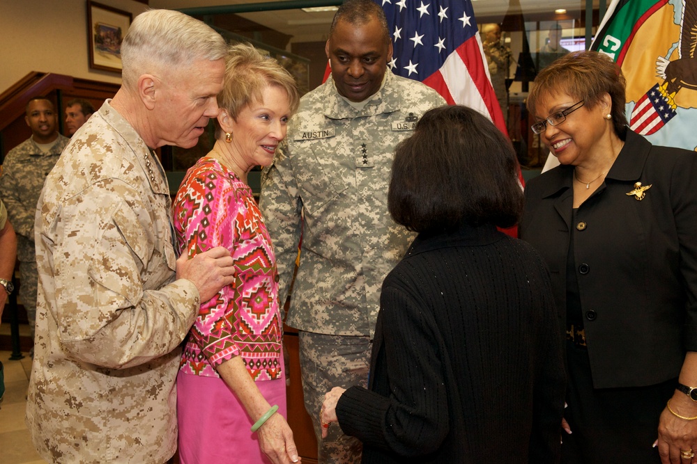 Change of command in Tampa