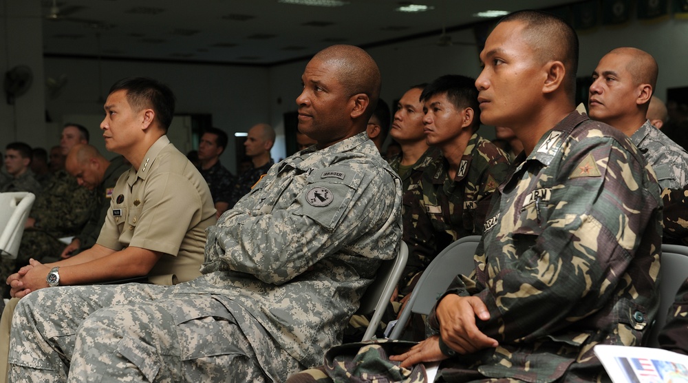 Command post brief and officer cadet training