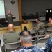 Command post brief and officer cadet training