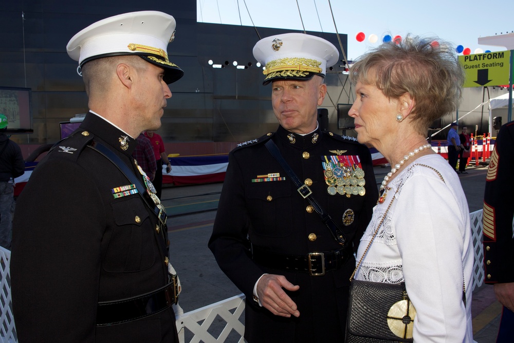 Christening ceremony for USNS Montford
