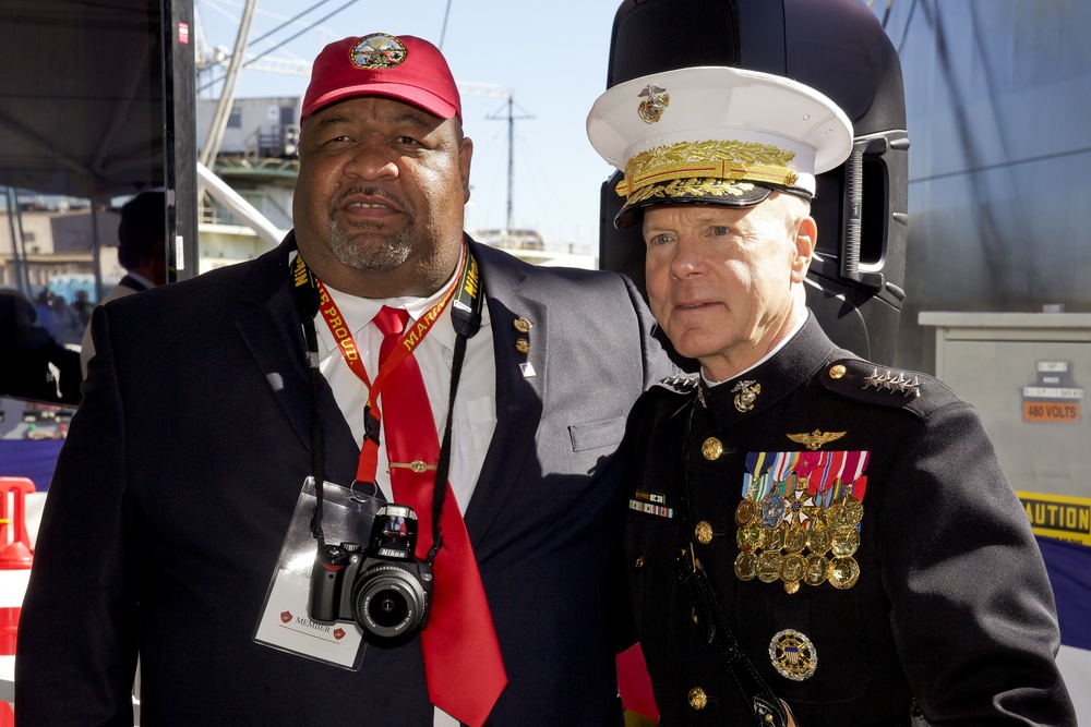 Christening ceremony for USNS Montford