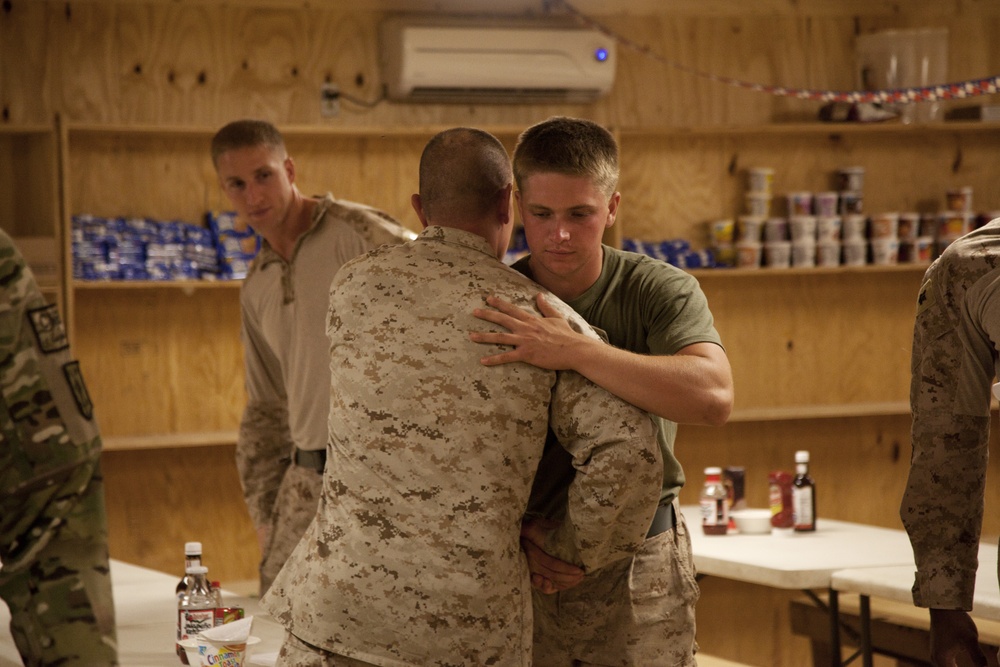 U.S. Navy chaplain provides religious services on FOB Payne