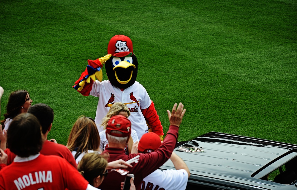 DVIDS - Images - Fredbird visits the St. Louis Community