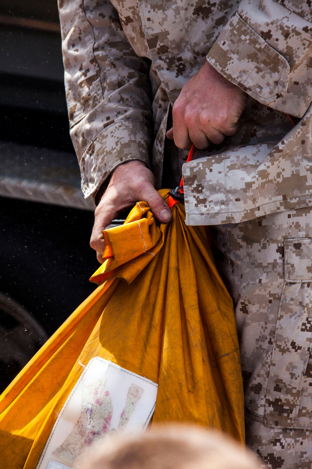 Resupply at sea