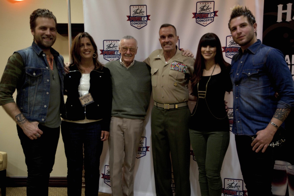 Gloriana performs in POW!er concert  on Pendleton
