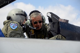 Colombian Air Chief visits McEntire